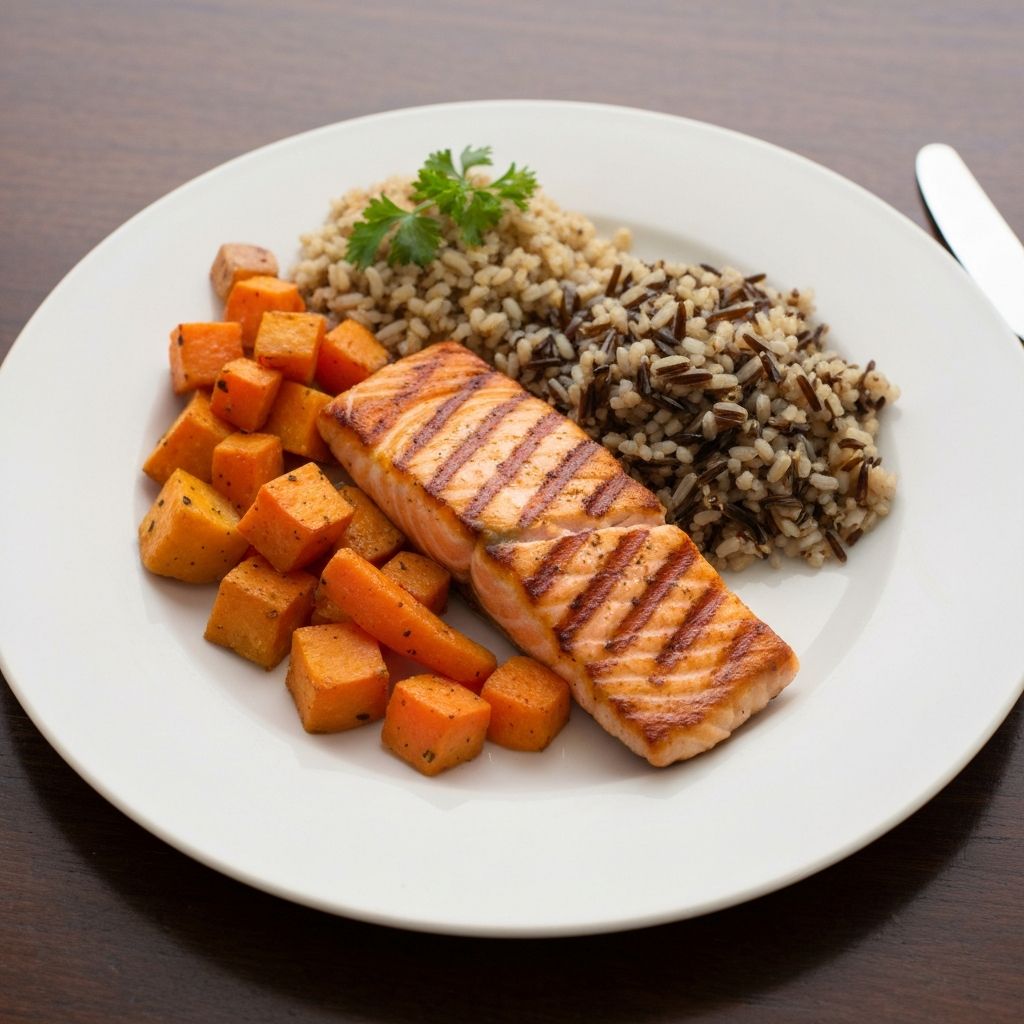 Kiegyensúlyozott vacsora